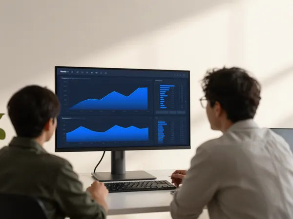 Équipe en réunion de travail dans un bureau moderne